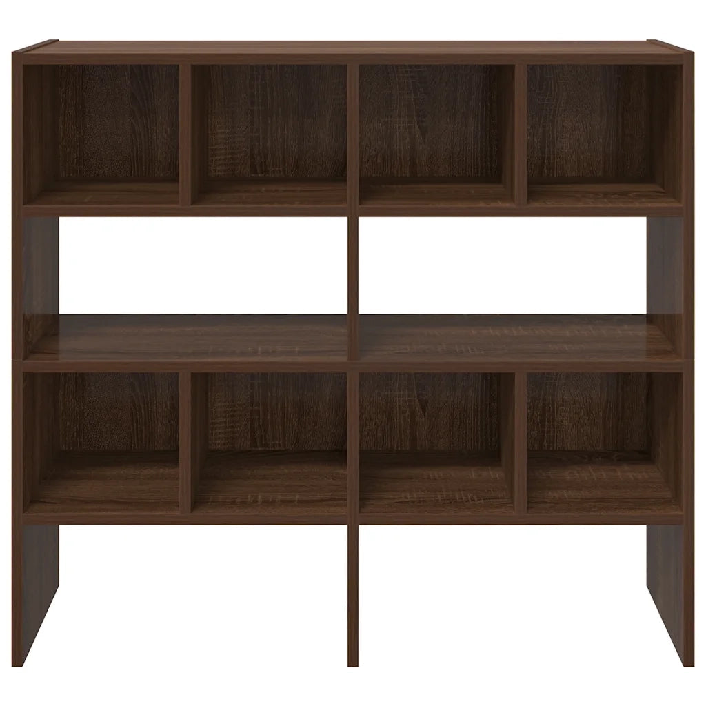 Scarpiere 2 pz Impilabili Rovere Marrone 89,5x30x40 cm 858852