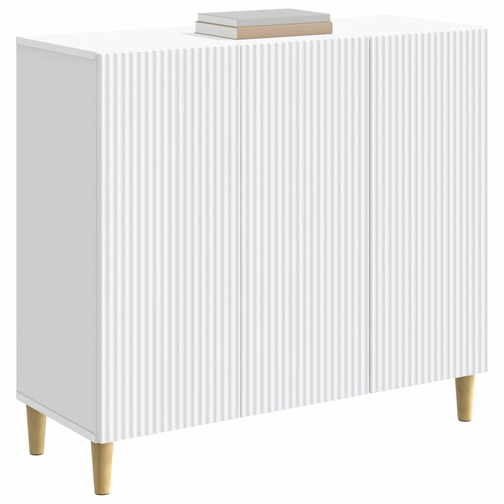 Credenza Bianco 89 x 34,5 x 80 cm Legno ingegnerizzato 894645
