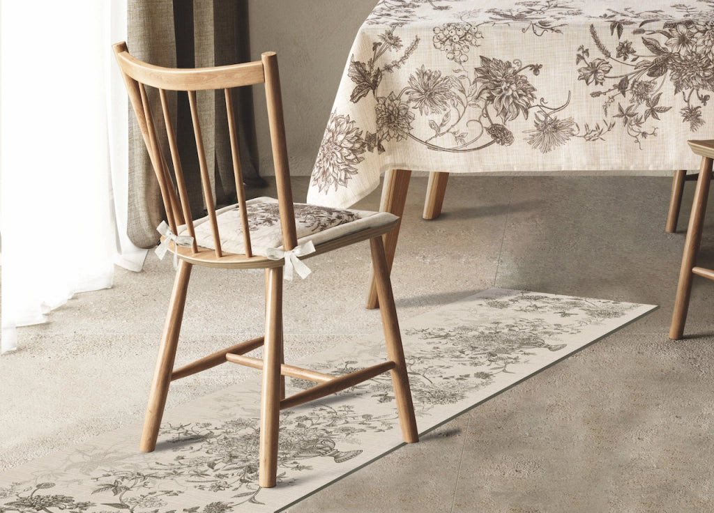 Tappeto Passatoia Cucina Antiscivolo Linea Futura Toile By Suardi - 52x280 - Toile