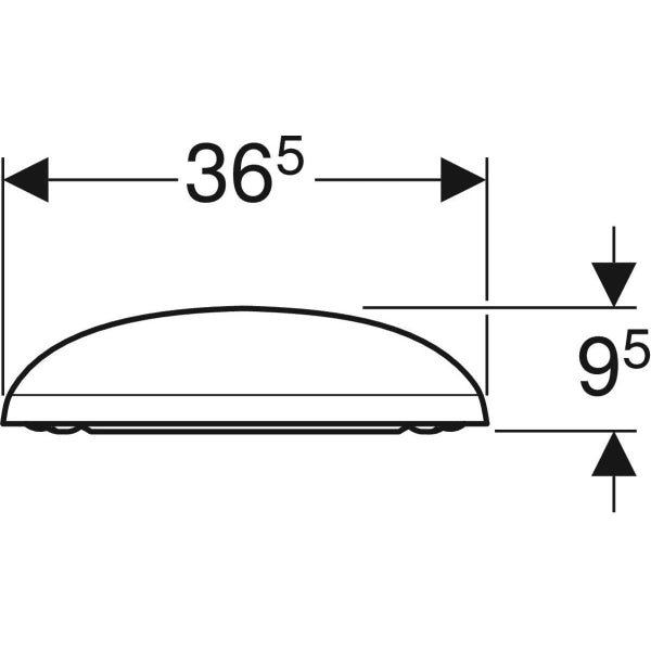 Sedile coprivaso copriwater Geberit Citterio Chiusura ammortizzata softclose