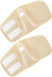 Pacchi di olio di silicone flessibili in cotone - 2 pezzi - Riciclabile - Prevenzione di perdite - Rivestimento di olio di silicone con parole chiave 1 e parole chiave 2.