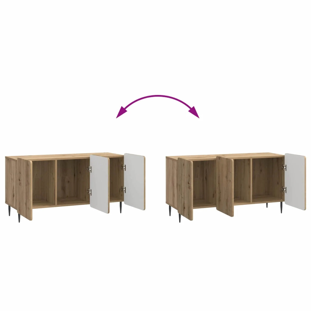 Mobile TV-Credenza per TV Rovere Artigianale 99 x 34,5 x 52 cm