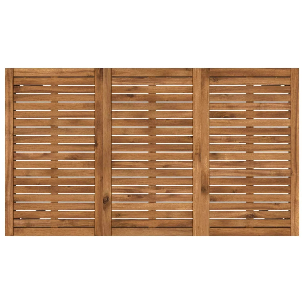 Tavolo Bar da Giardino Naturale e Caffè 141 x 80,5 x 105 cm 901348