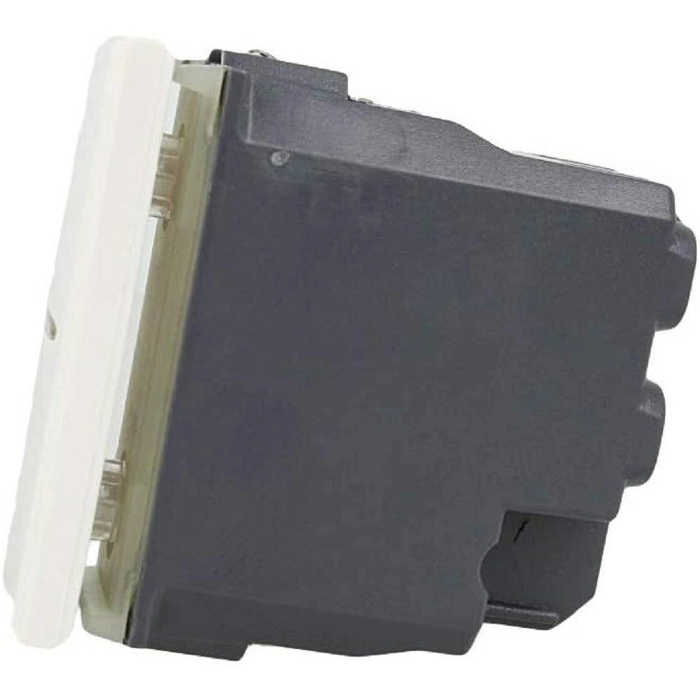 Trade Shop - Pulsante Assiale 1p 16a Colore Bianco Compatibile Con Bticino Axolute -