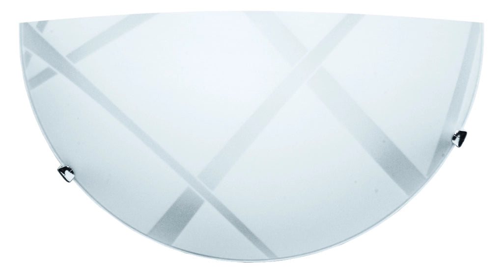 DARIO LAMPADA APPLIQUE DA PARETE E27 1 LUCE BIANCA