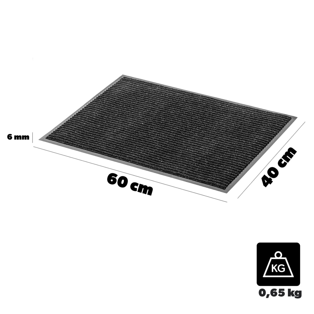 Zerbino universale KADAX per ingresso, 40x60 cm, colore antracite