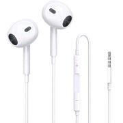 Trade Shop - Cuffie Auricolari Auricolare Con Microfono Per Iphone 3 3gs 4 4g Ipod Mp3 -
