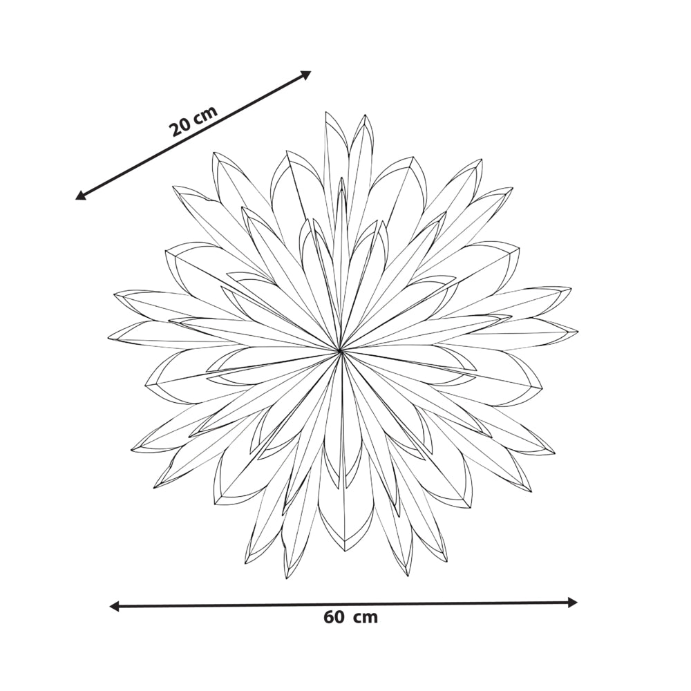 Decorazione da appendere Stella Abat-jour in carta bianco sporco Decorazione natalizia a forma di stella