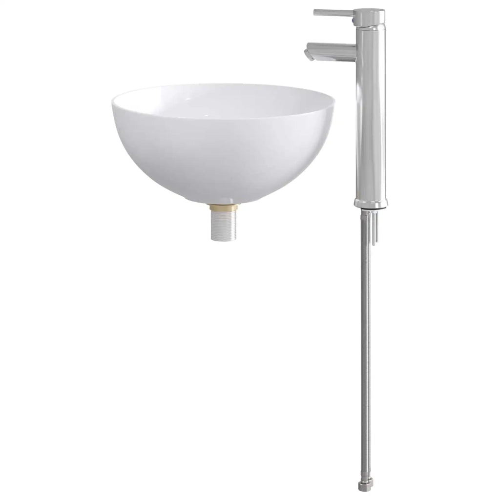 Lavabo da bagno Cromato 35,5 x 35,5 x 14,5 cm Metallo