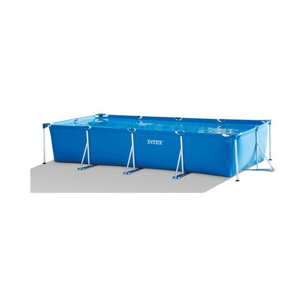 Piscina intex 28273np frame senza pompa filtro blu