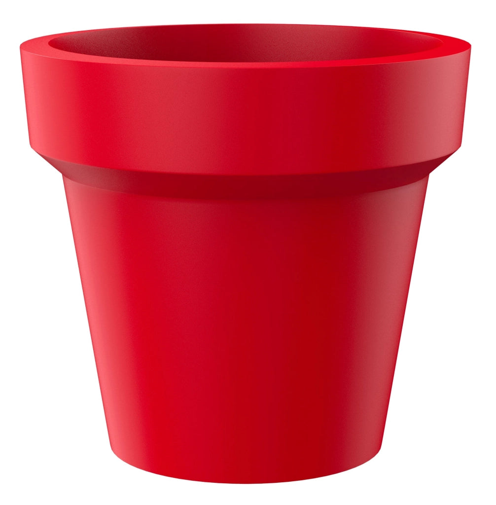 Vaso Ø115x105 cm in Resina Arkema POT M Cherry