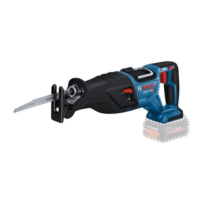 Confezione da 5 utensili: GSR 18V-55 + GST 18V-125 S + GKS 18V-57-2 + GSA 18V-28 + GDX 18V-200 + 3 batterie 4.0Ah + GAL 18V-40 + borsa L