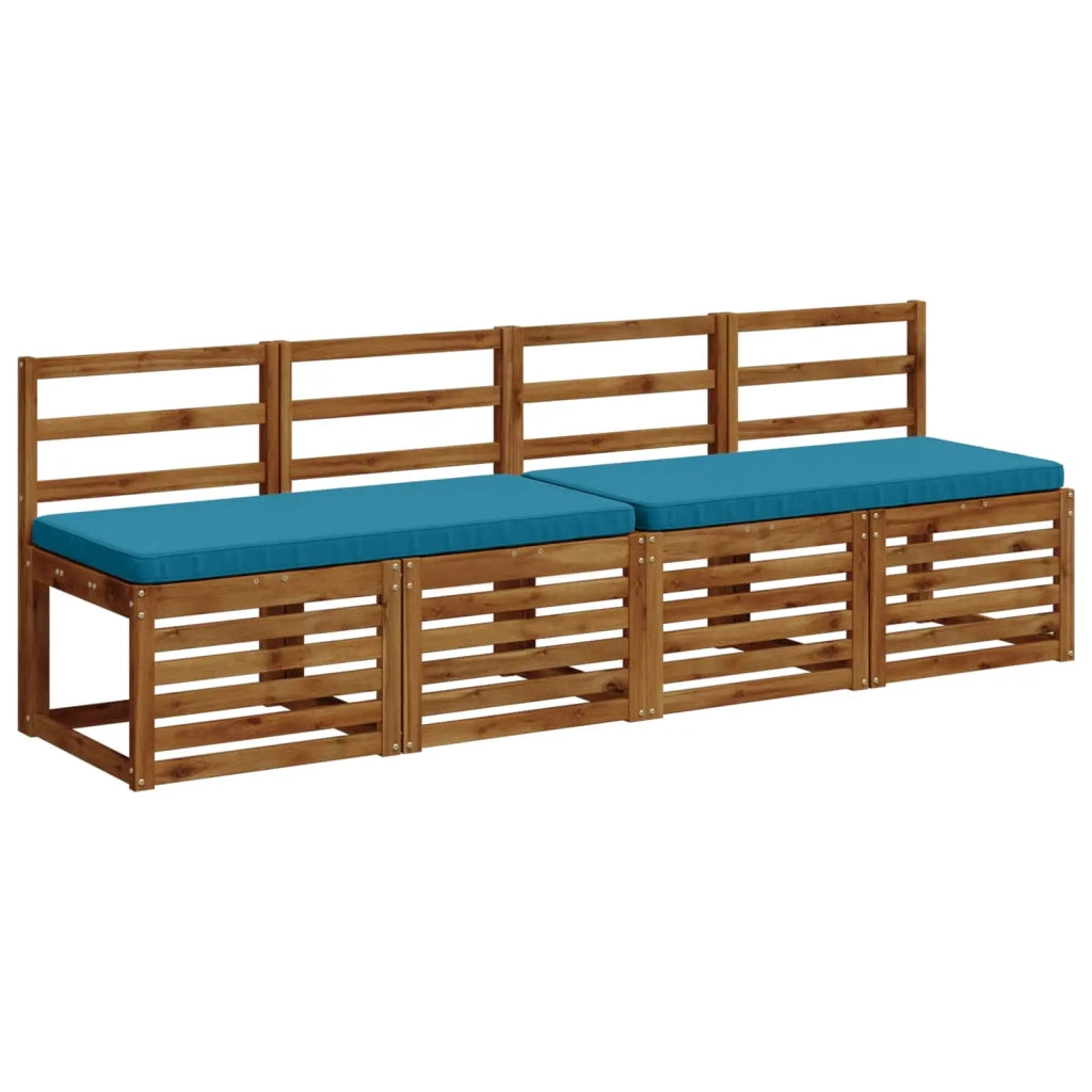 Cuscini per Panchina a 2 Pezzi VUGHT 2 pz 100% Poliestere 951907