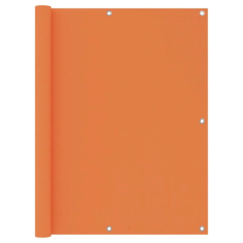 Schermo per balcone schermo per la privacy 120 x 600 cm tessuto Oxford arancione 02_0010292