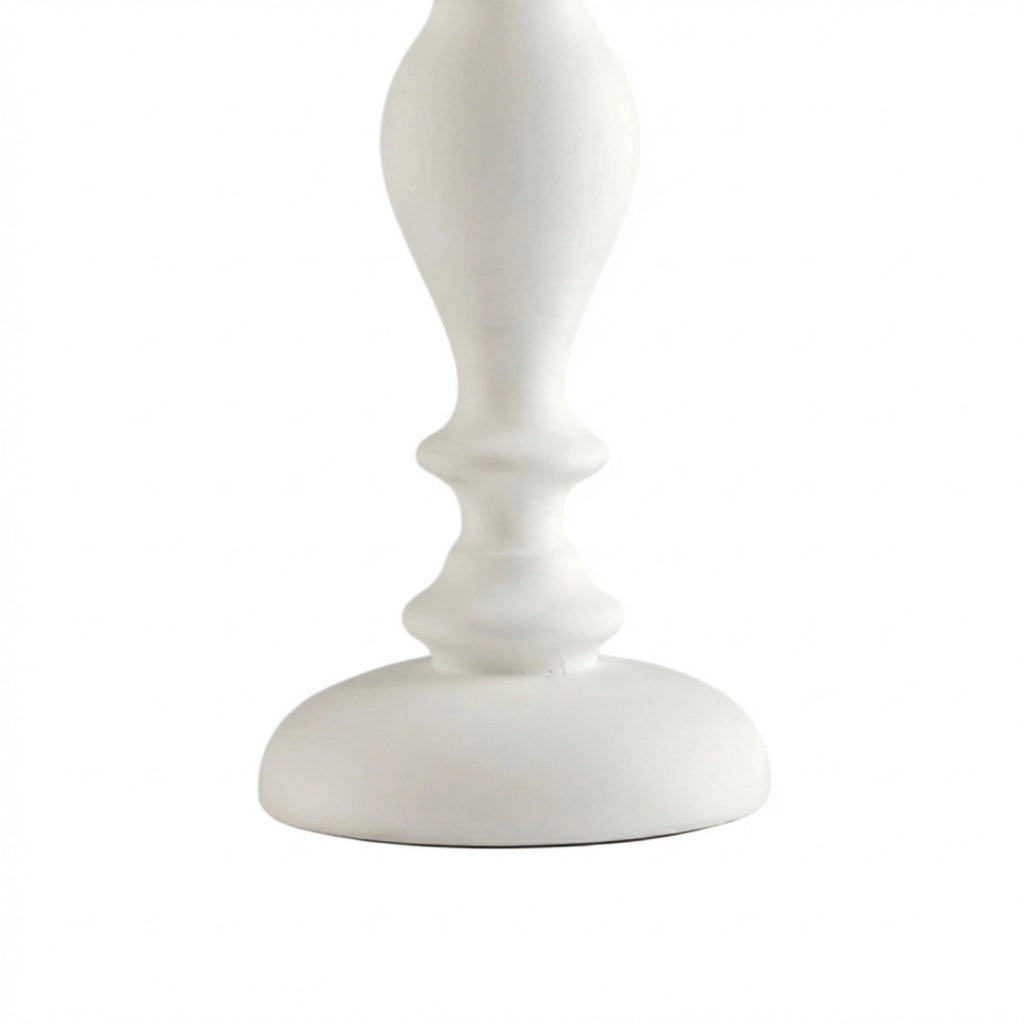 Lampada Da Tavolo Shabby Chic Cascina Bianco 1 Luce E27