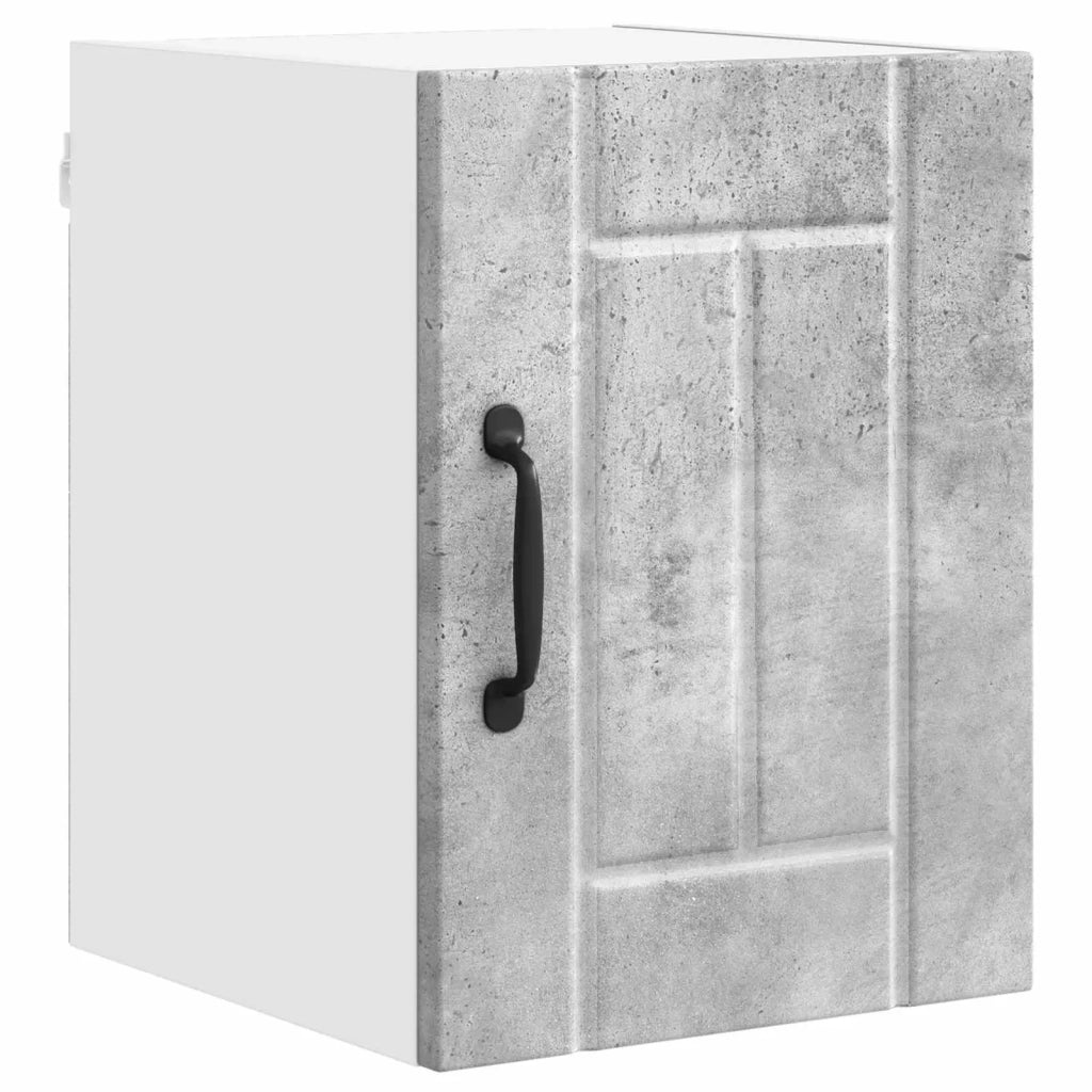 Pensile da cucina | Armadietto a muro LUCCA 2 pz Grigio Cemento 30 x 31 x 40 cm