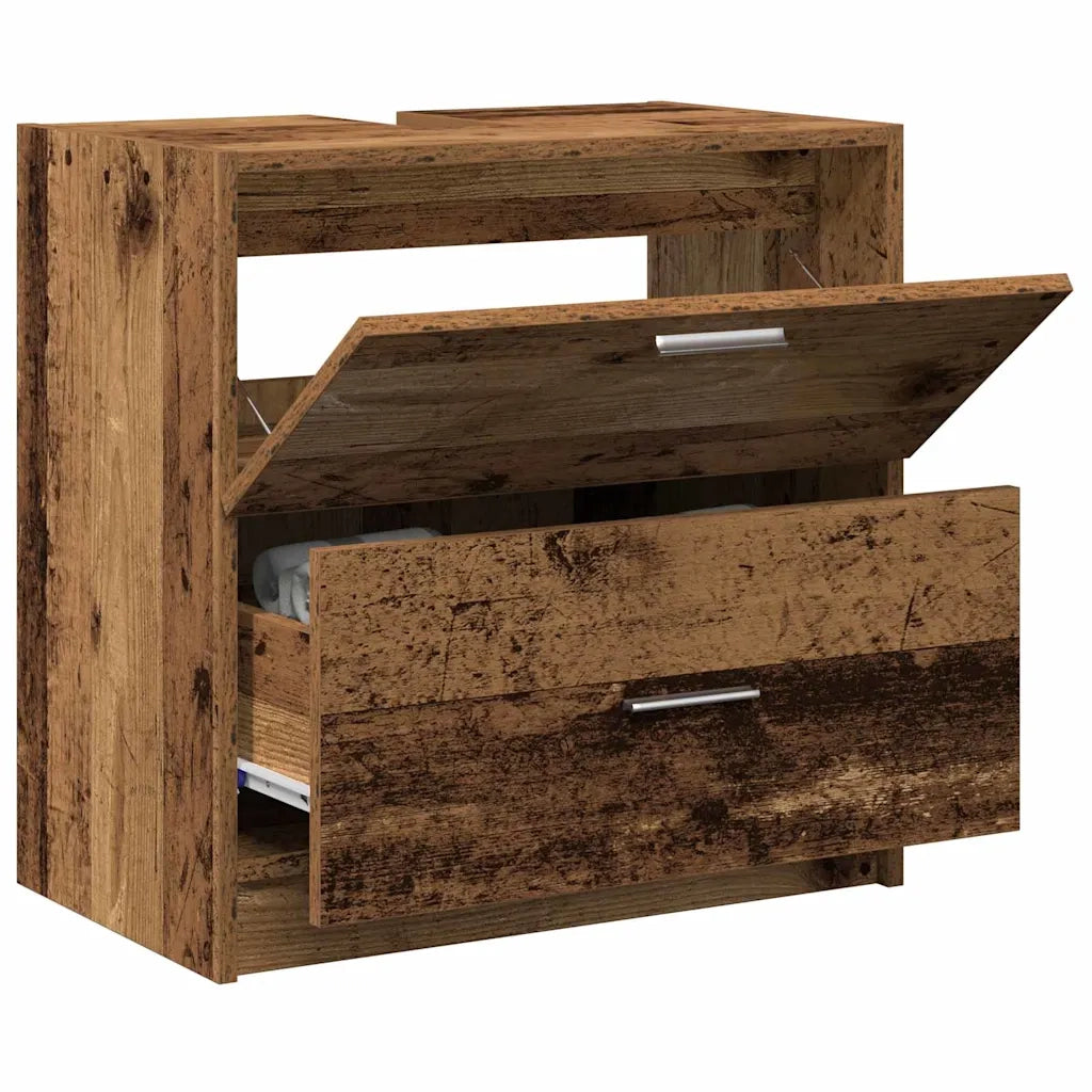 Mobile da Bagno Legno vecchio 59 x 37 x 59 cm Legno multistrato 868821