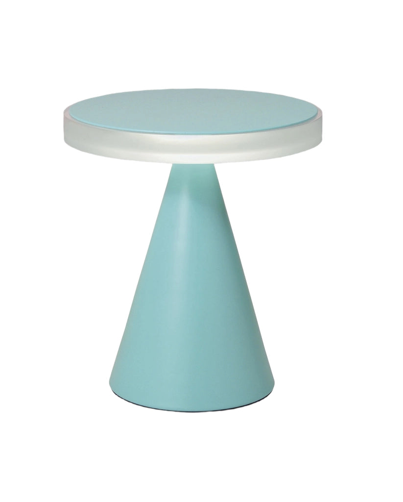Lampada da tavolo Neutra LED 12W 1260lm 3000K struttura in metallo e metacrilato colore Verde IP20 - Illuminazione d'interni elegante e moderna