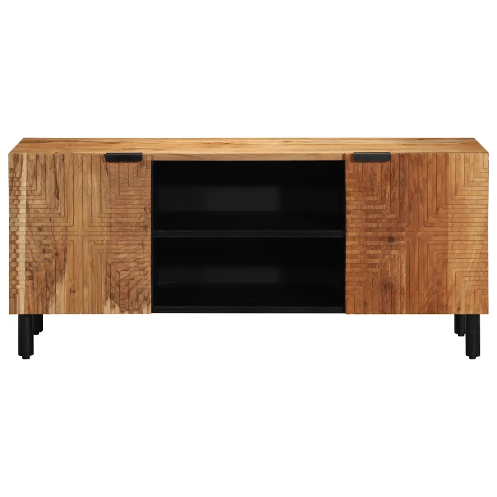 Mobile Porta TV 105x33x46 cm in Legno Massello di Acacia 4017756
