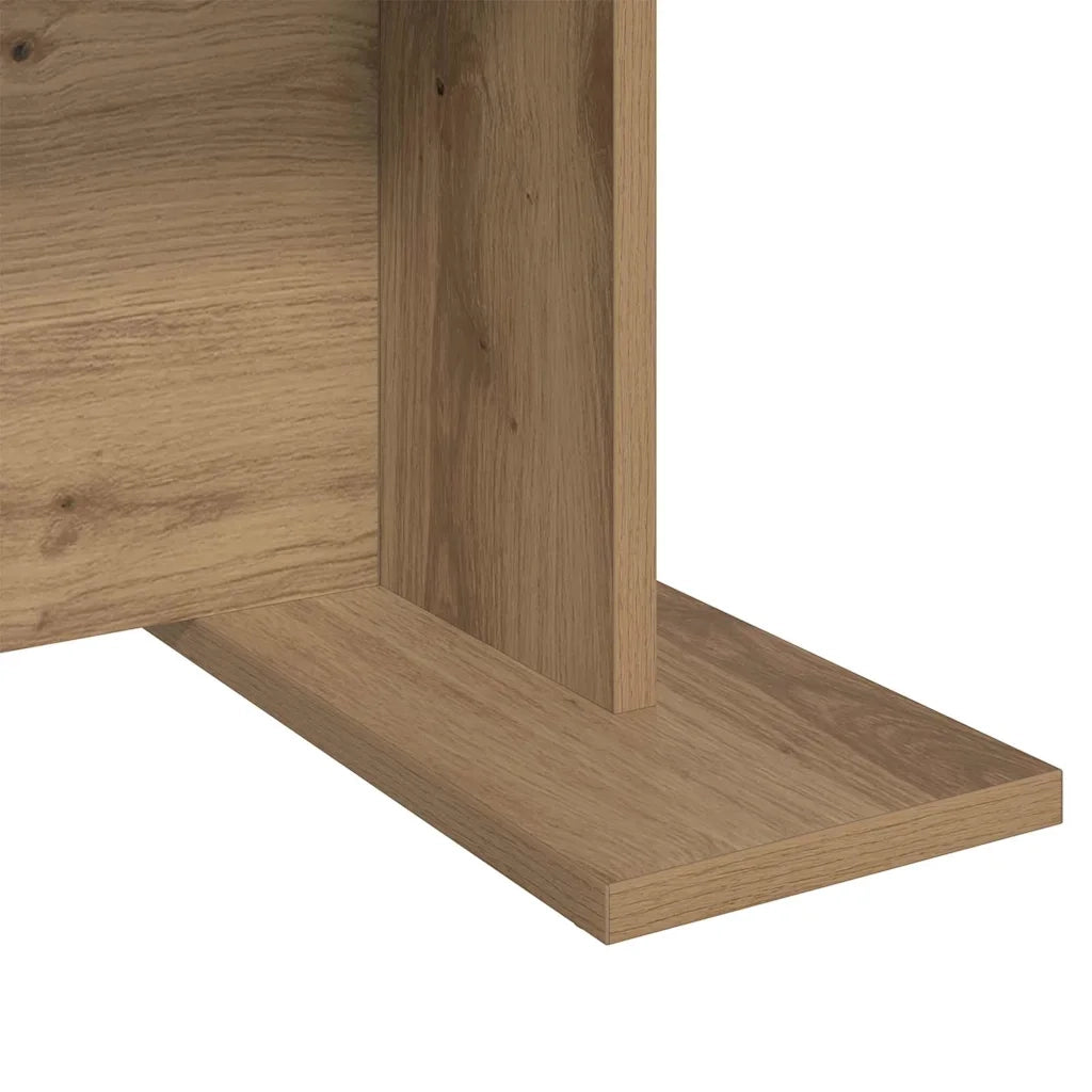 vidaXL Tavolino da salotto rovere artigianale 103,5 x 60 x 40 cm
