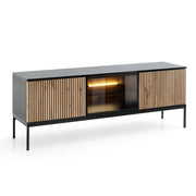 Komodee Mobile TV Laval TV154 Nero/Rovere 154x56x39 cm