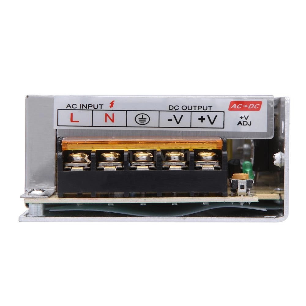 Trade Shop - Trasformatore Led Per Striscia Lampadina 60w 5a Alimentatore Led 12v Dc Driver -