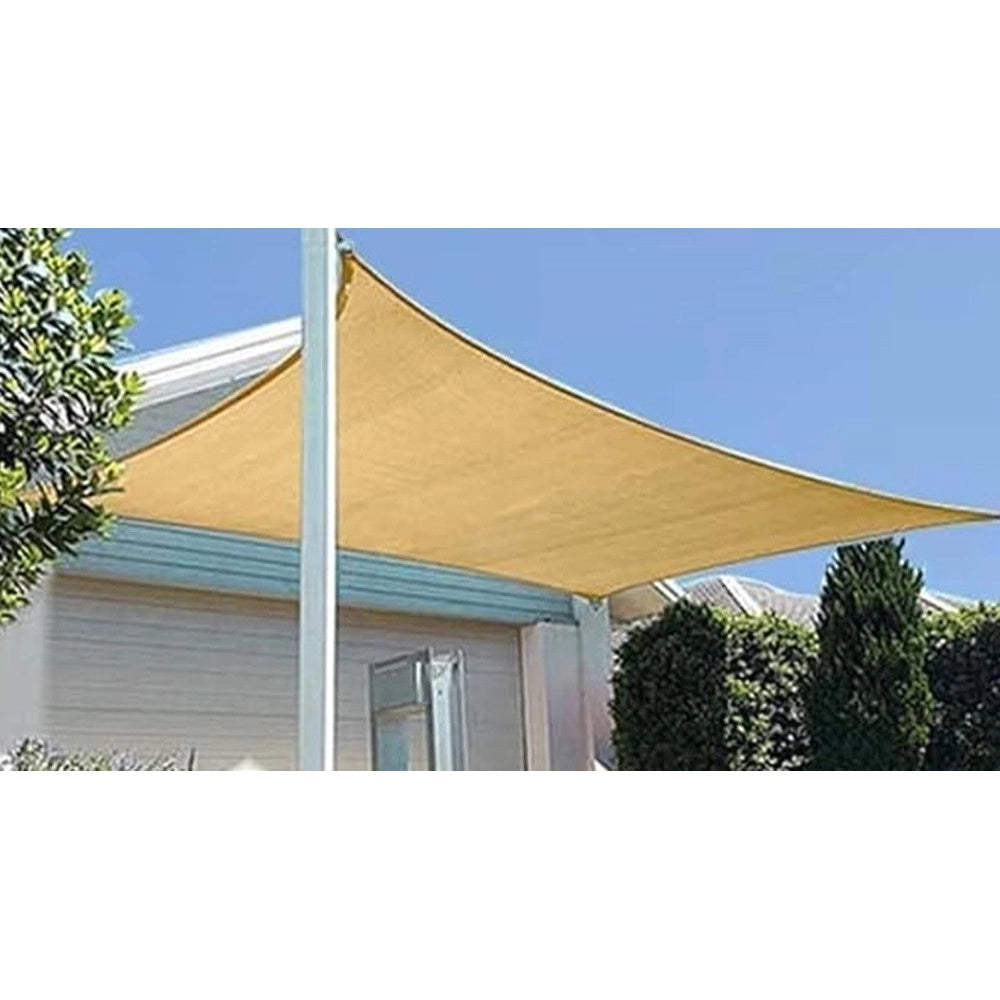 Trade Shop - Tenda Vela Ombreggiante Parasole Da Esterno Terrazze Giardino Rettangolare 2x3mt 6625046 -