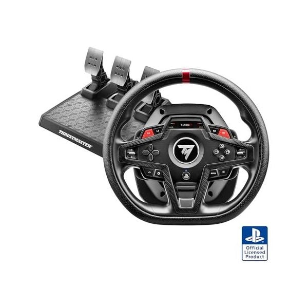Volante e pedaliera simulatore guida thrustmaster 4160869 playstation