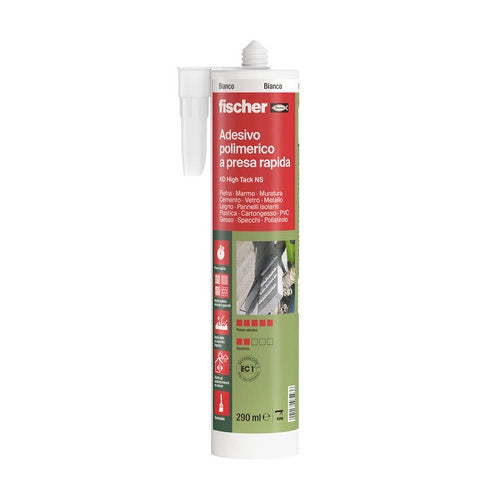 ADESIVO KD HIGH TACK BIANCO- 290 ml- FISCH- pezzi 1
