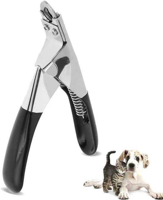 Nagelschaar per Animali - tagliaunghie per clavicole - tagliaunghie pratica per cani e gatti - scelta ideale per regali - nero