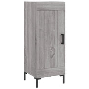 Credenza | Madia | Buffet da pranzo | Armadio da pranzo Grigio Sonoma 34,5x34x90 cm in Legno Multistrato