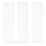 Cuvette in vetro ottico - 3 pezzi - 10 mm - Cuvetta per laboratorio - Alta trasparenza UV