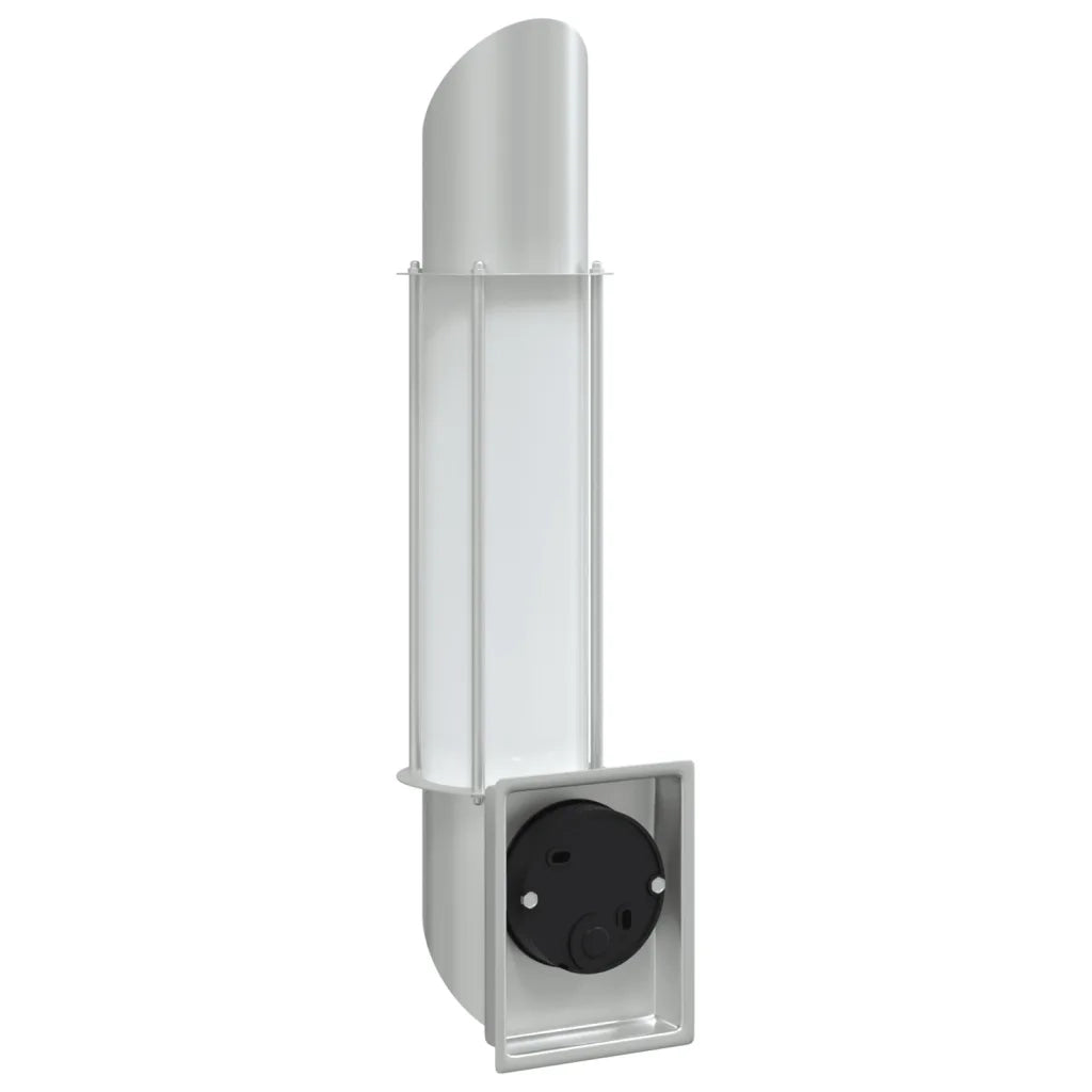 Applique da Esterno 2 pz Argento in Acciaio Inossidabile CFW3278380