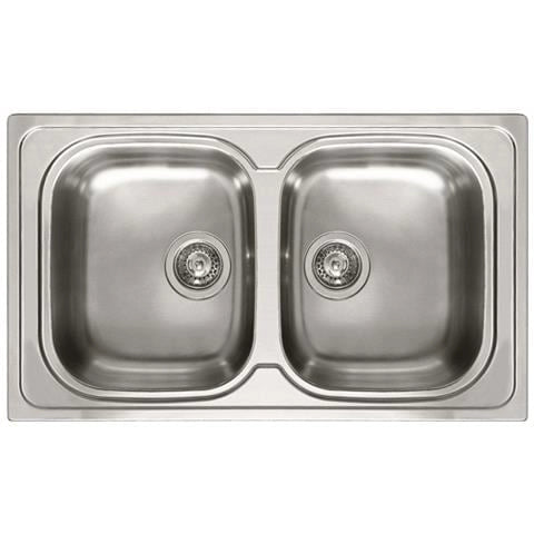 Lav.inox sky450 86x50 2v satin lik450sac