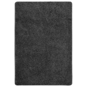 Tappeto Shaggy Grigio Scuro 160x230 cm Antiscivolo cod mxl 70831