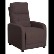 POLTRONA RELAX EMILY IN TESSUTO POLIESTERE COLORE MARRONE