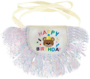 Fazzoletto di compleanno per cani - Fazzoletto festivo per il collo - Divertente e stile - Adatto per piccoli e medi cani - Colorato e allegro -...