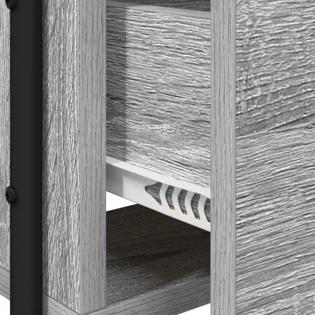 Tavolo da Trucco Sonoma grigio Legno ingegnerizzato 8007686