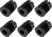 Dempimento per Vibrationi 6 Stuks - Gomma - Assorbimento Vibrazioni - Adatto per BambooLab X1/X1C/P1P/P1S - 12,5x29x35mm - Facile da Sostituire - Pattini in Gomma