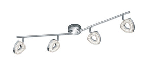 Faretto da Interno a LED in Metallo Cromo