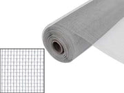 ZANZARIERA IN ALLUMINIO BRITE KOTE 18/16- - maglia 18/16 - cm.60 x mt.30 - colore argento - 1 rotolo PHIFER
