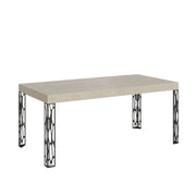 Tavolo Allungabile 180-284x90x77 cm Ghibli Cashmere Telaio Antracite