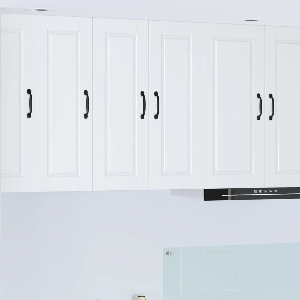 Armadietto a muro PORTO 2 pcs Bianco 30 x 31 x 80 cm