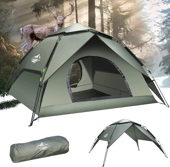 Tenda Luxe - Tenda Premium Facile da Montare - Tenda da Campeggio con Blocco della Luce