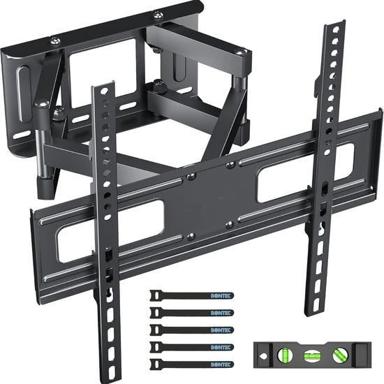 Supporto per TV Full Motion - Rotativo e Inclinabile - 81-178 cm TV Piane e Curve - 45 KG