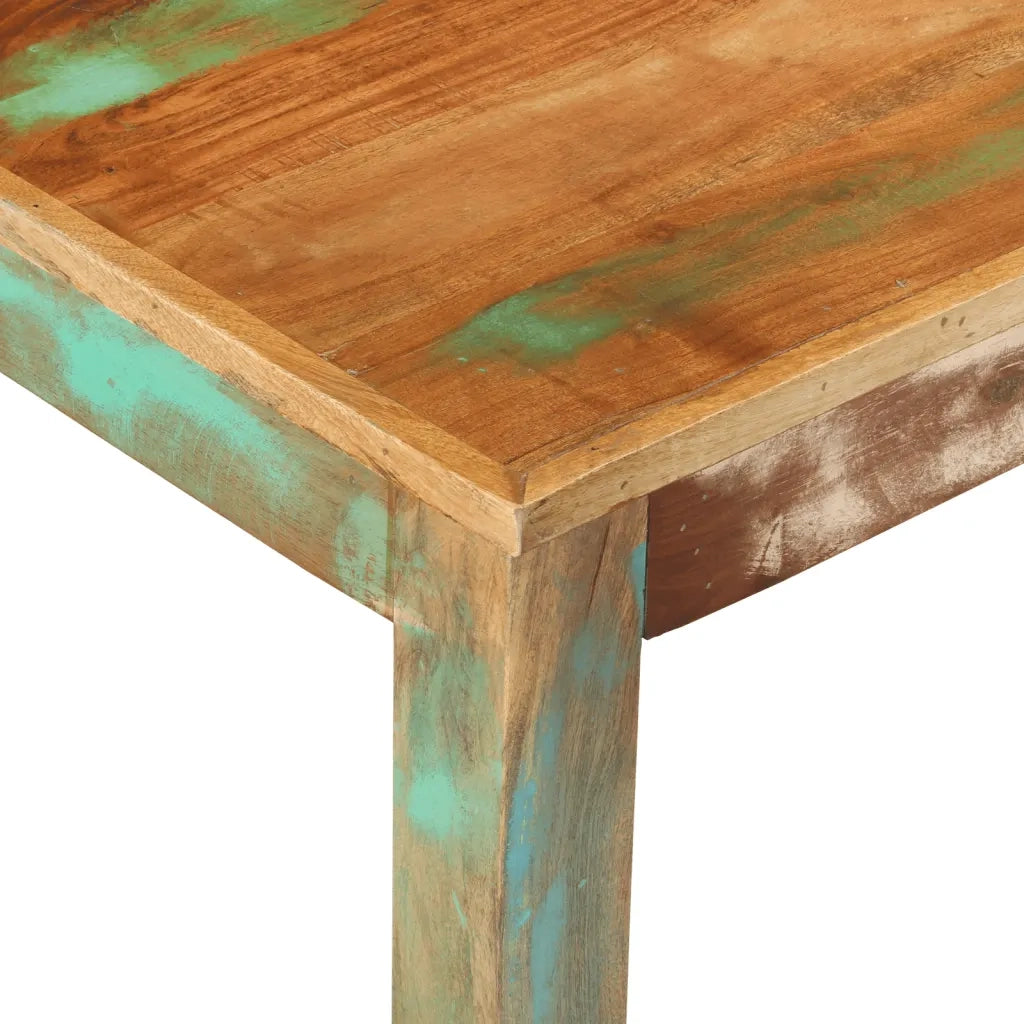 Tavolino da Salotto 100x55x45 cm in Legno Massello di Recupero