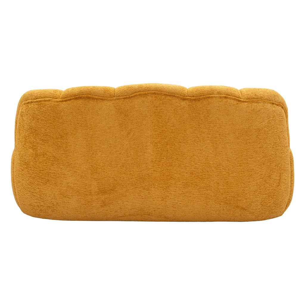 Alchi, Divano Fisso 2 Posti Posti a Sedere 2, 82x58x147h cm Giallo Senape