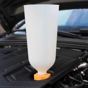 Set di imbuti per riempimento olio motore 8 pezzi Con prolunga e 6 adattatori Auto