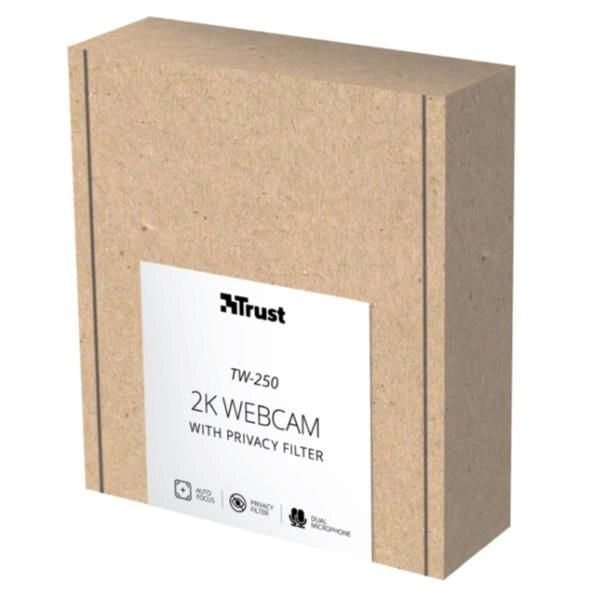 Trust taxon webcam 2560 x 1440 pixel usb 2.0 nero - 24733