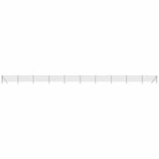Recinzione da Giardino | Recinzione Metallica Antracite 0,8x25 m in Acciaio Zincato